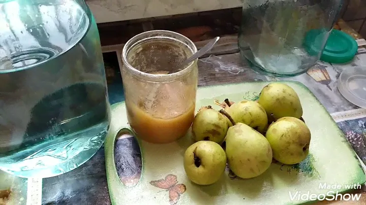 Грушевая настойка. (+18) Знал бы делал больше 🥃👍♥️