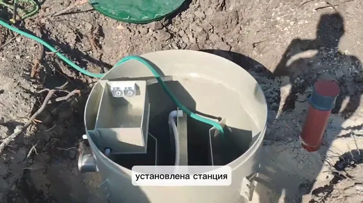 Белуга Био монтаж септика #автономнаяканализация #септикподключ #строимдомнаюге #дренаж #ливневка